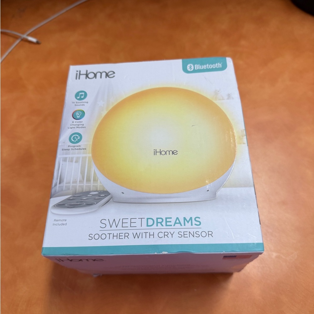 iHome Sleep Soother with Multi-Color Light Modes